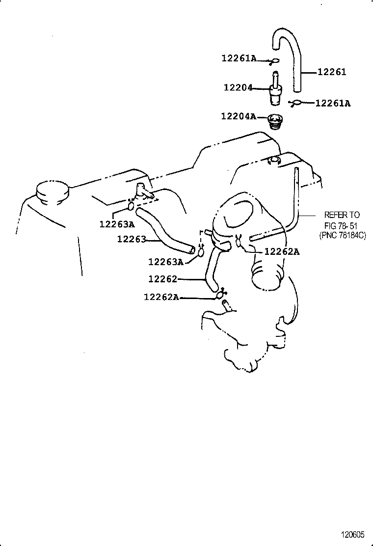 90034-45029 HOSE, VENTILATION, NO.2 product image
