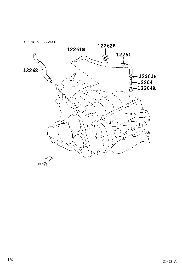90044-64712 CLAMP(FOR VENTILATION HOSE) product image