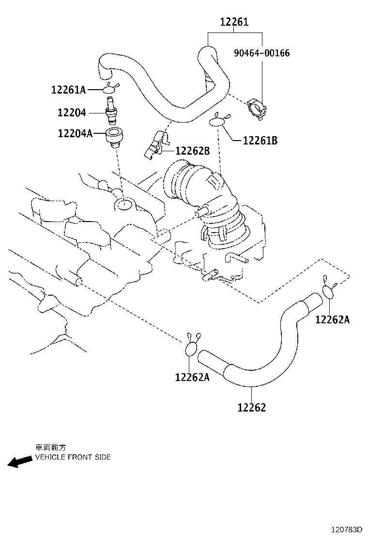 16581-47020 CLAMP(FOR VENTILATION HOSE) product image