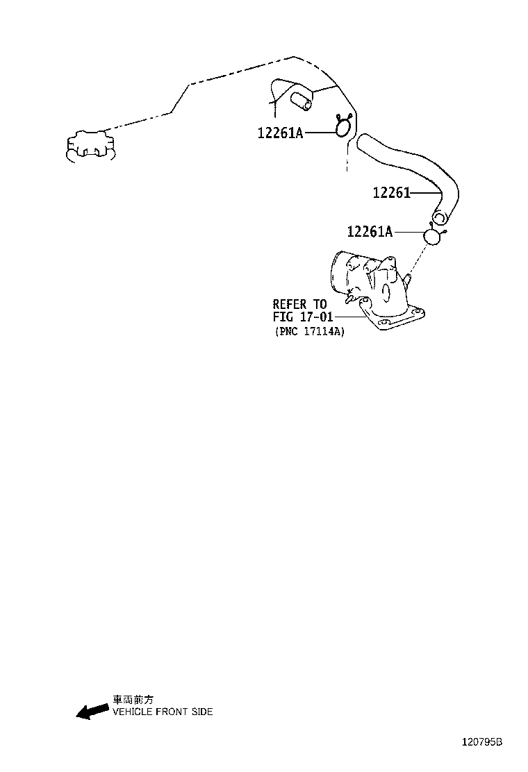 12204-75050 VALVE SUB-ASSY, VENTILATION product image