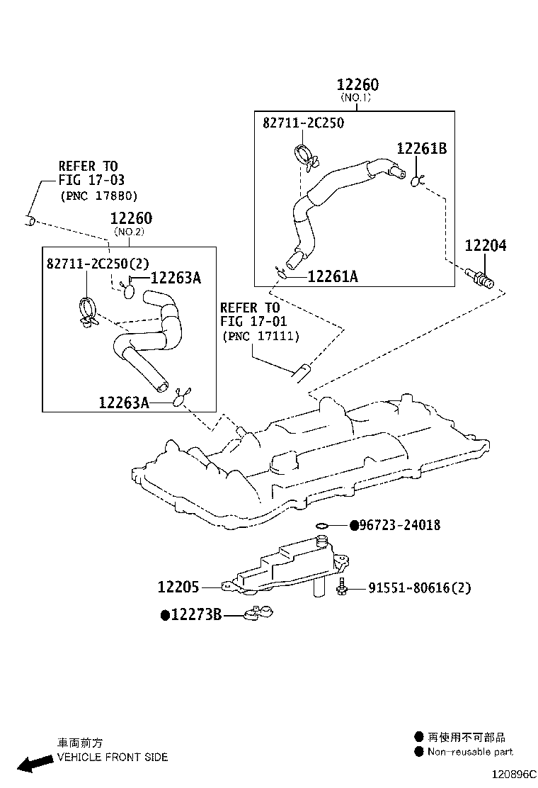 12205-36021 CASE SUB-ASSY, VENTILATION product image