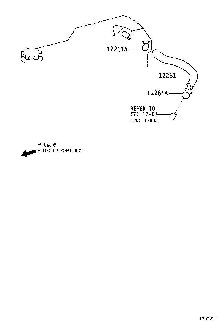 12204-0C040 VALVE SUB-ASSY, VENTILATION product image