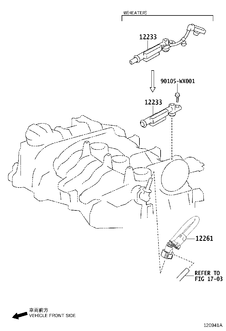 12261-0Q010 HOSE, VENTILATION product image