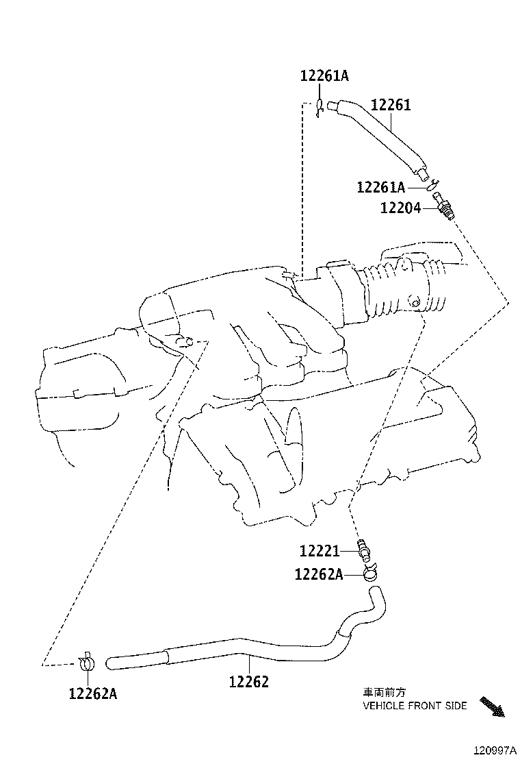 90466-C0048 CLIP OR CLAMP(FOR VENTILATION HOSE) product image