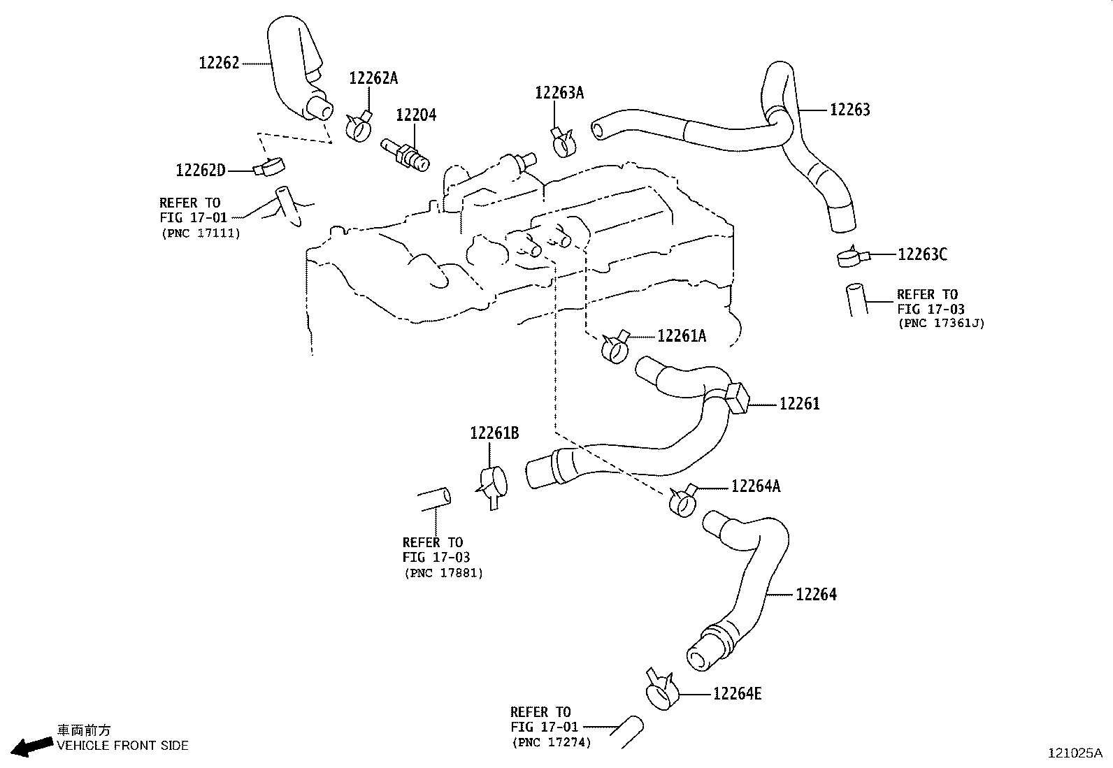 90466-C0046 CLIP OR CLAMP(FOR VENTILATION HOSE) product image