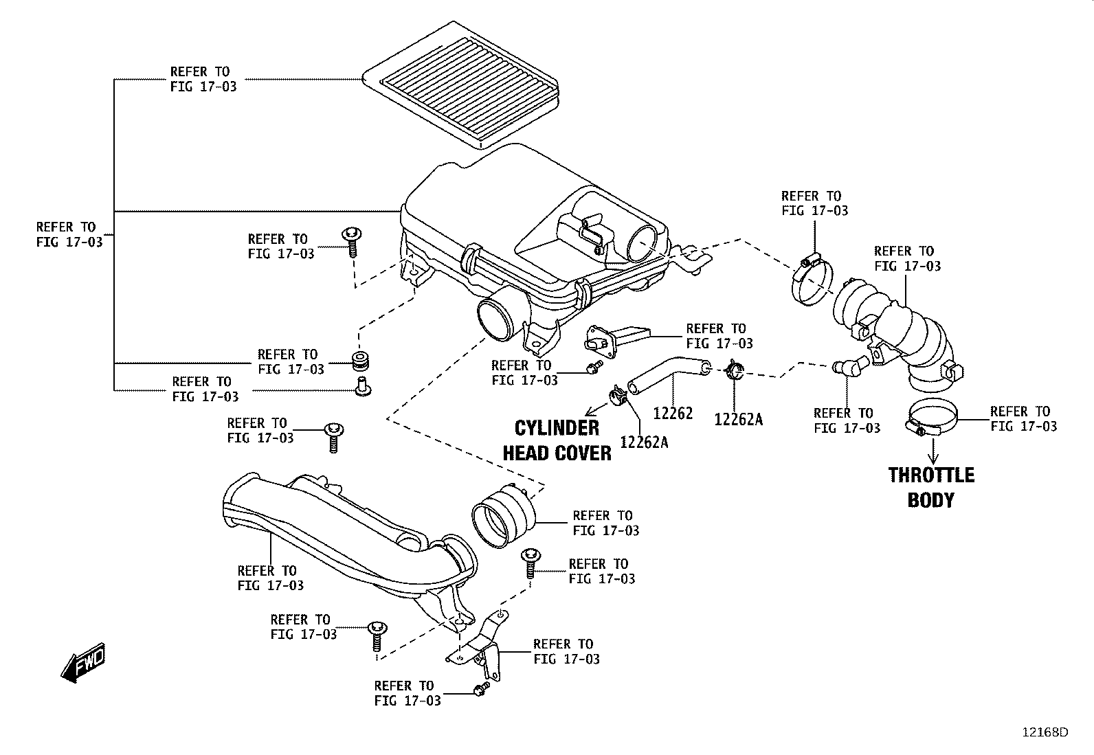 12204-WC004 VALVE SUB-ASSY, VENTILATION product image