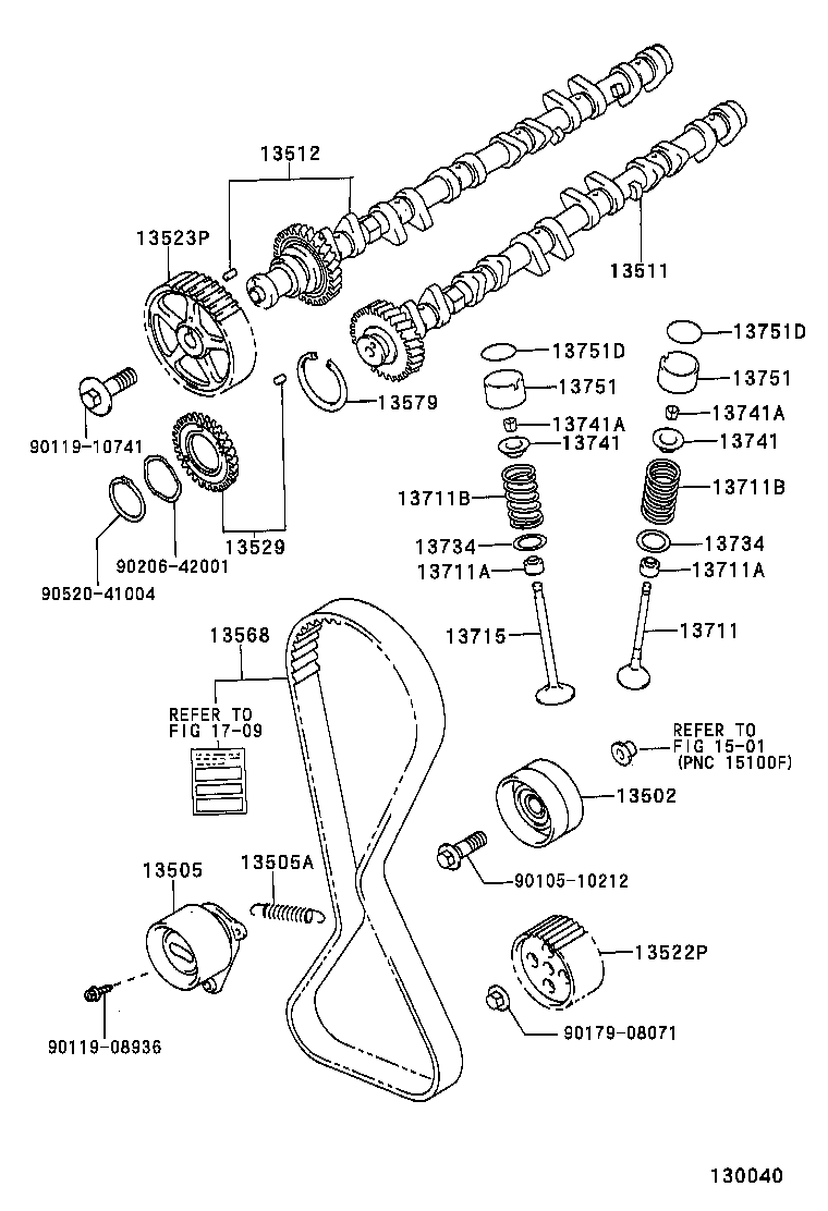 90501-35030 SPRING, COMPRESSION(FOR INNER) product image