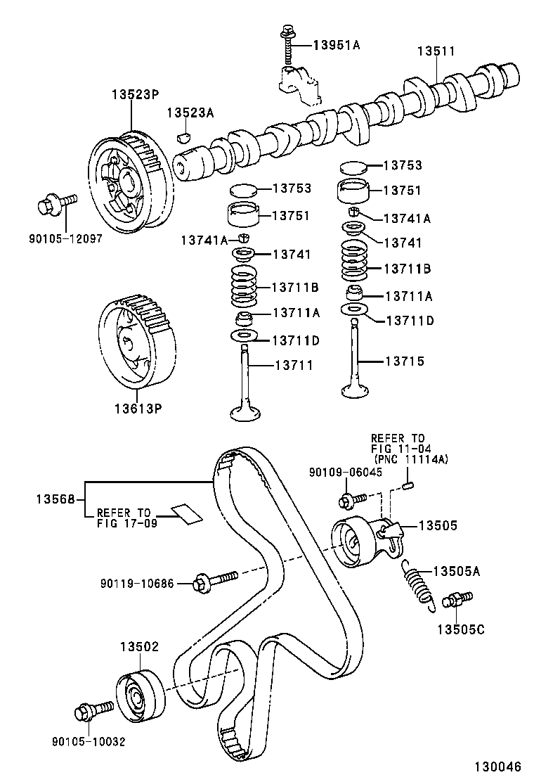 13501-27010 CAMSHAFT product image
