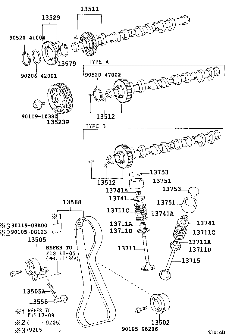 13501-16070 CAMSHAFT product image