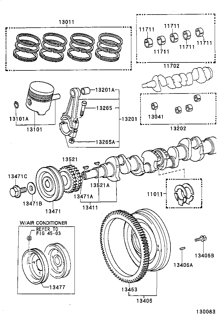 13470-64010 PULLEY, CRANKSHAFT product image