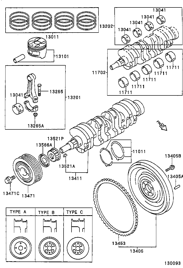 13470-15120 PULLEY, CRANKSHAFT product image