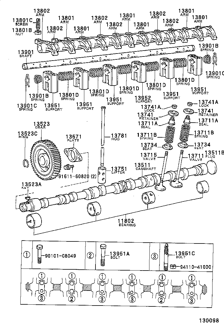 13715-66020 VALVE, EXHAUST product image