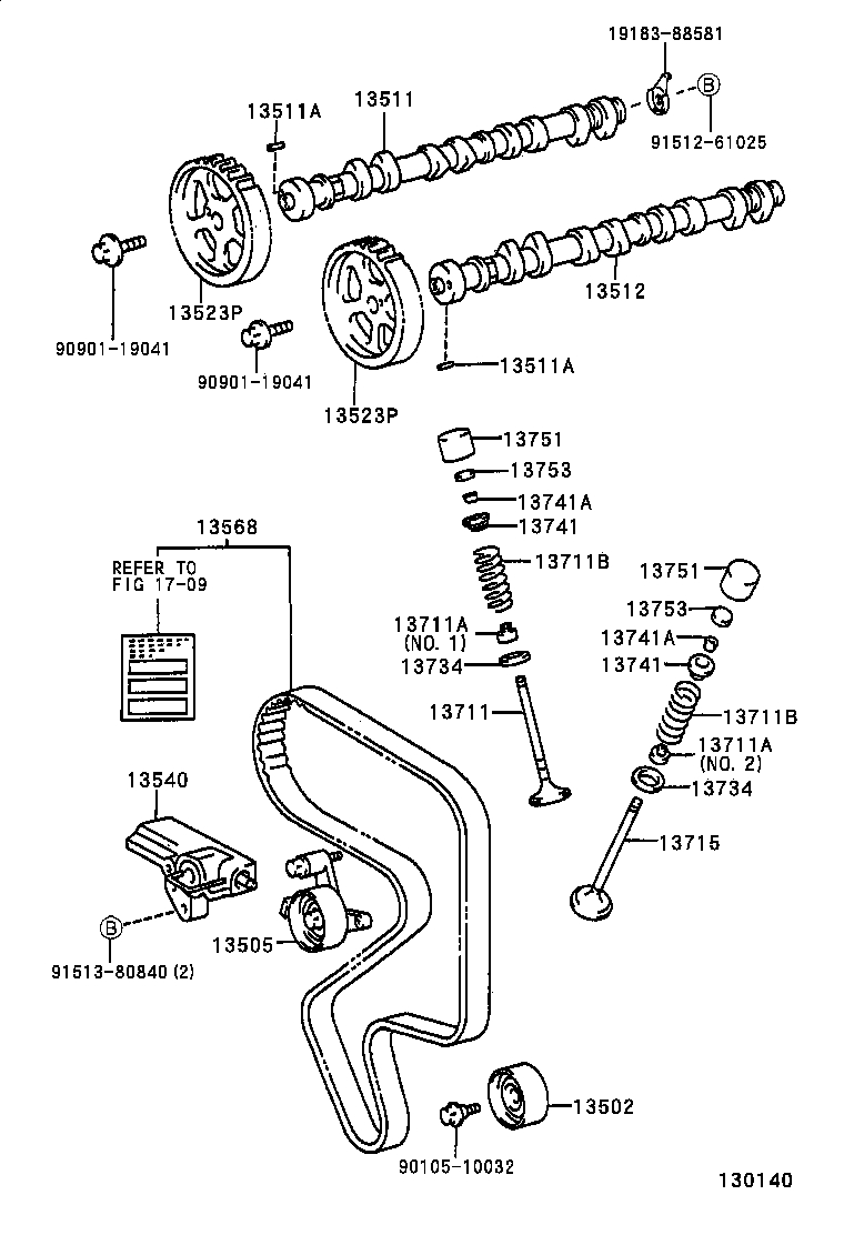 13501-88580 CAMSHAFT product image