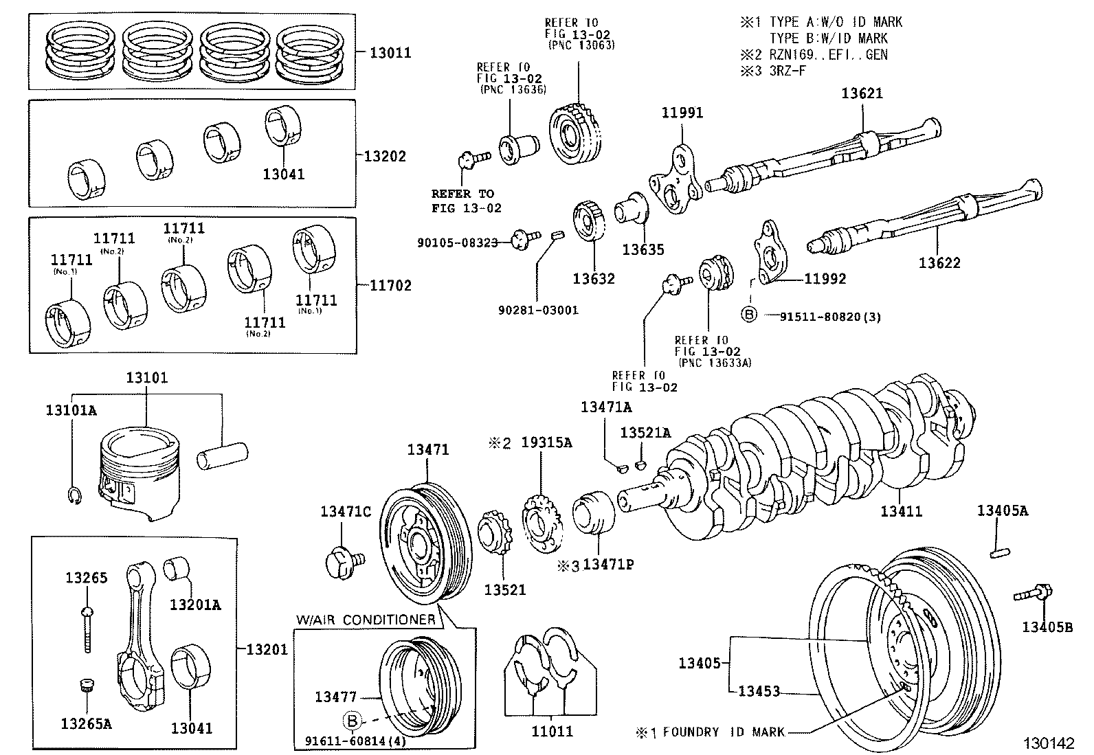 11011-0L010 WASHER SET, CRANKSHAFT THRUST product image