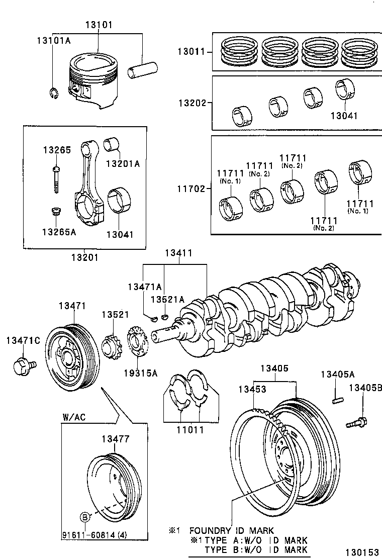 11011-0L010 WASHER SET, CRANKSHAFT THRUST product image