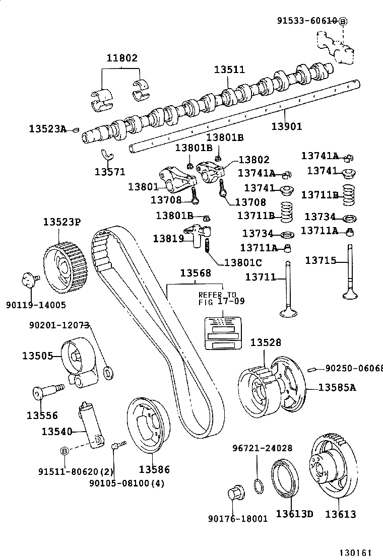 13613-17030 GEAR, INJECTION PUMP DRIVE product image