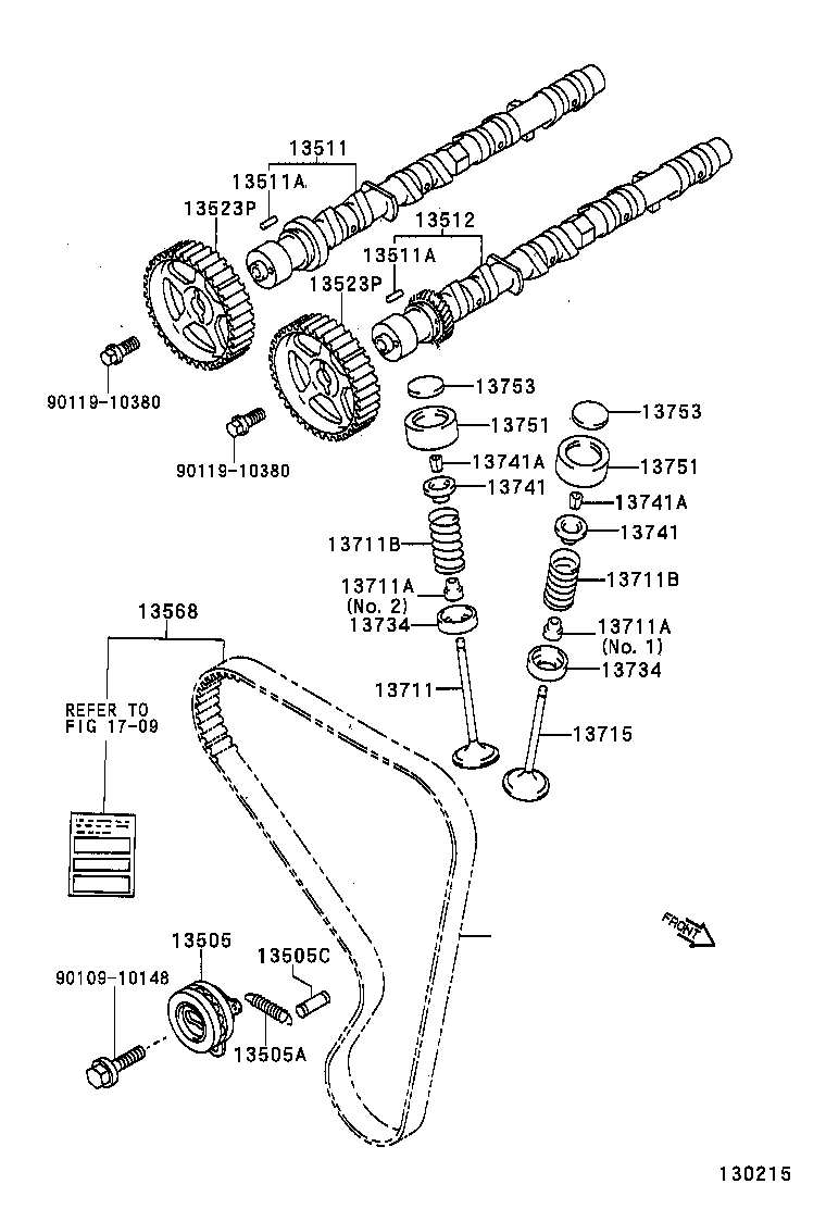 90501-33002 SPRING, COMPRESSION(FOR INNER) product image