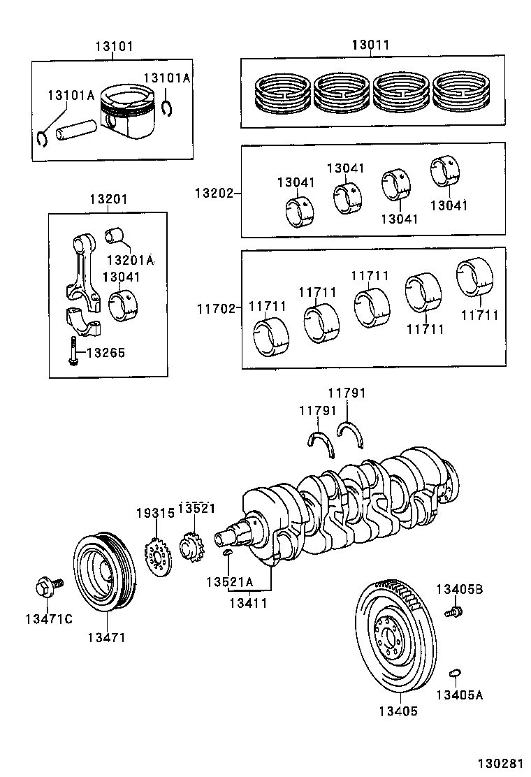 13470-22020 PULLEY, CRANKSHAFT product image