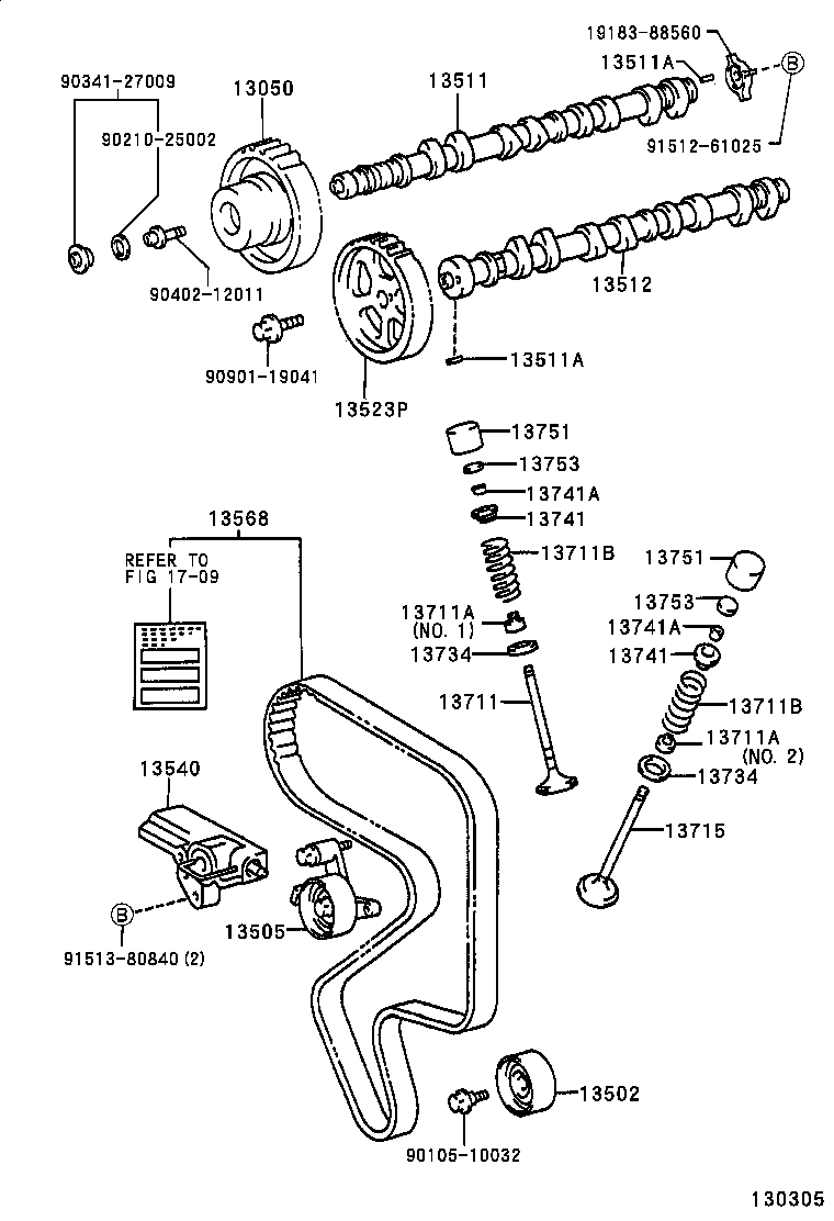 13501-88580 CAMSHAFT product image
