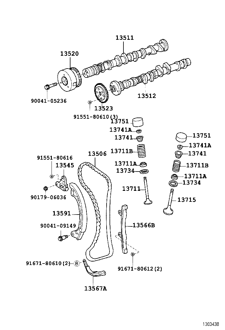 13711-87103 VALVE, INTAKE product image
