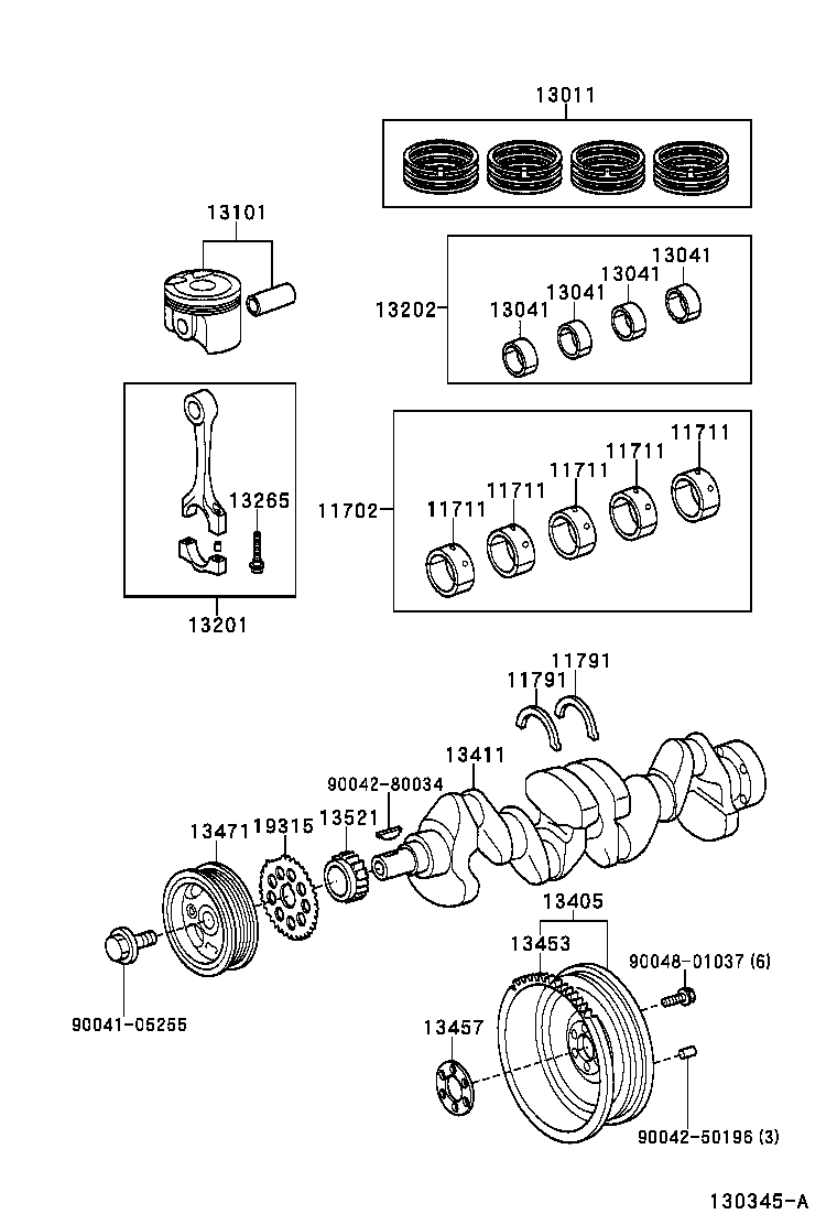 11792-97401 WASHER, CRANKSHAFT THRUST, UPPER product image
