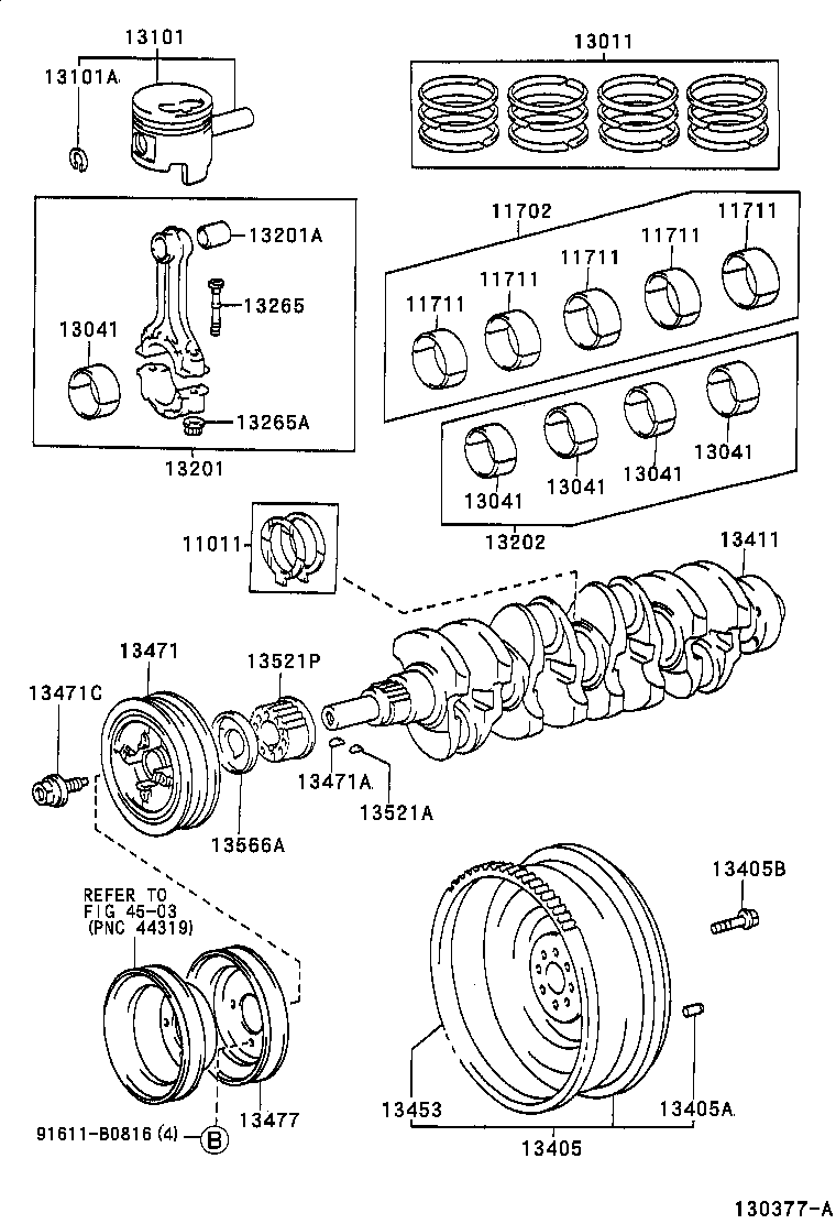 88451-95J00 PULLEY, CRANKSHAFT, NO.2 product image