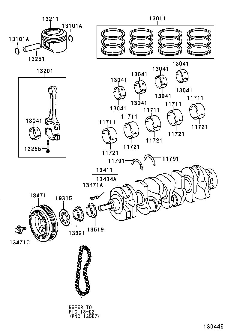 13211-28040-B0 PISTON product image