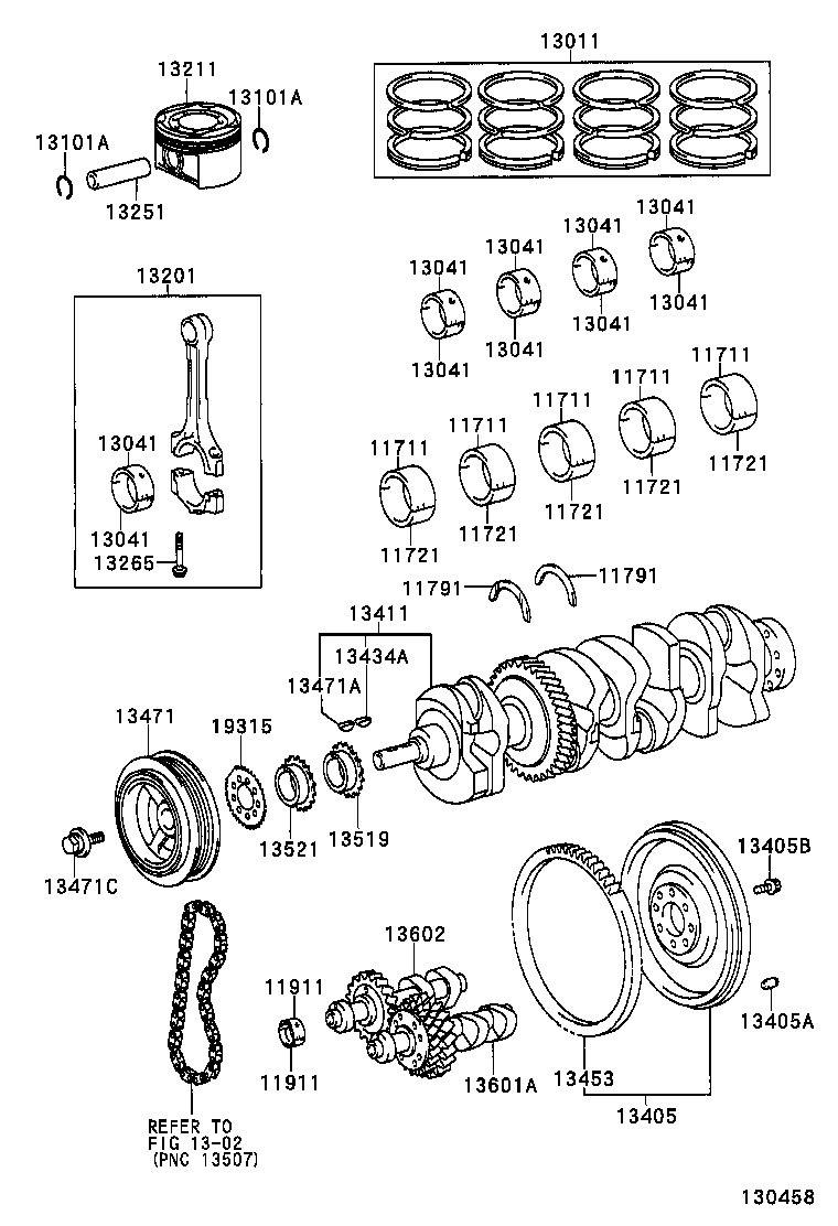 13408-27020 PULLEY, CRANKSHAFT product image