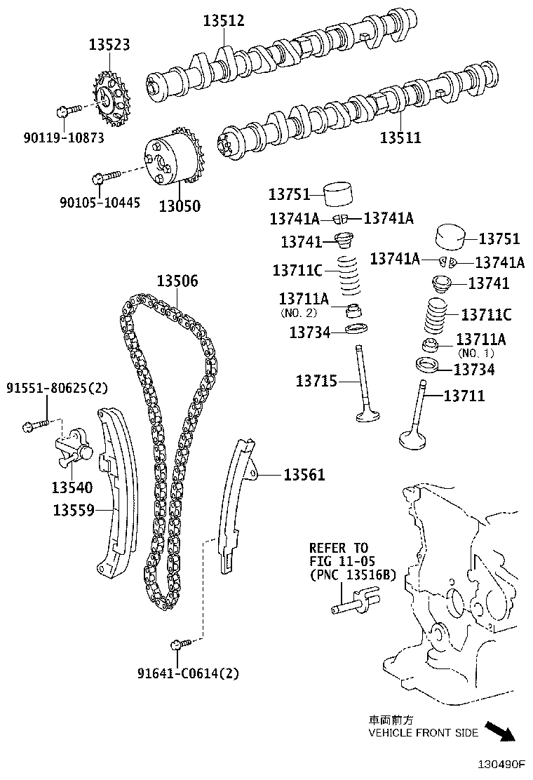 13711-21030 VALVE, INTAKE product image