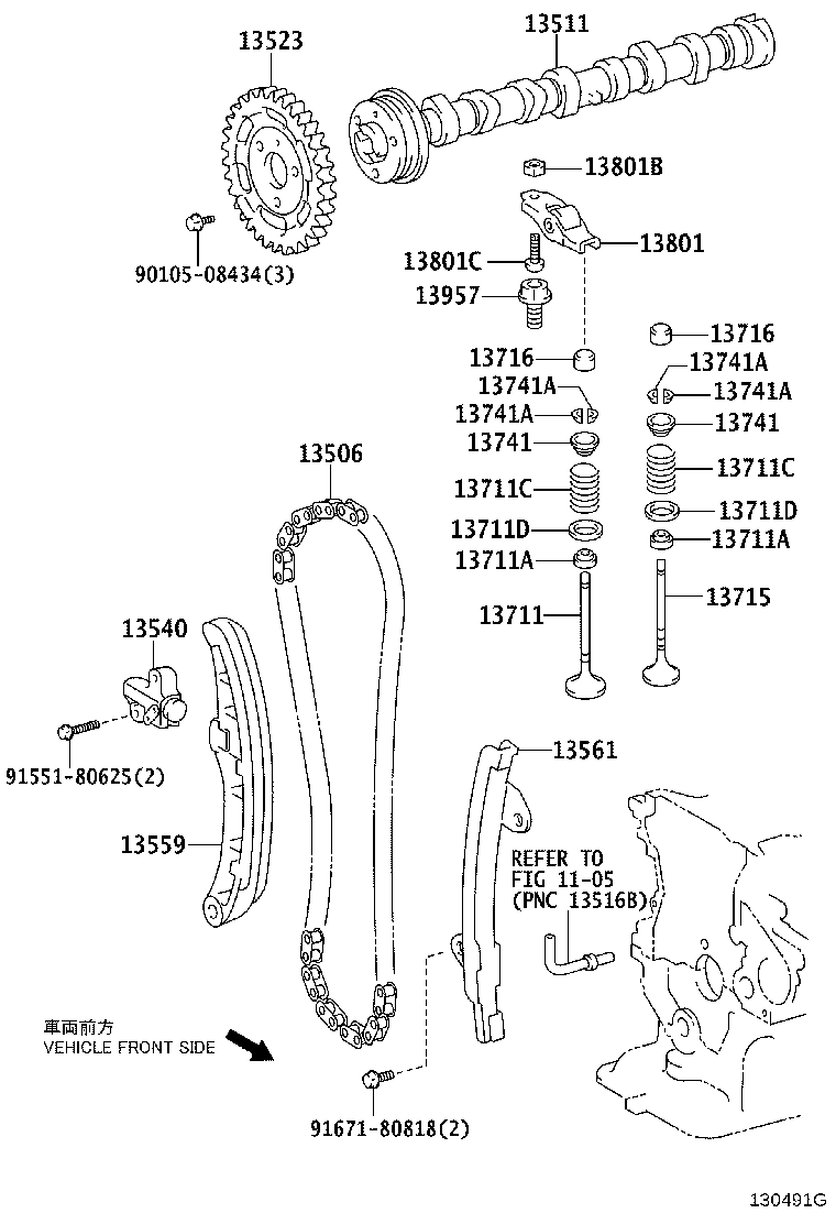 13711-21030 VALVE, INTAKE product image