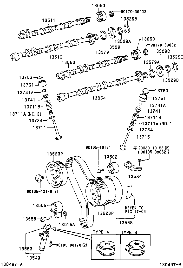 13502-0A030 CAMSHAFT, NO.2 product image