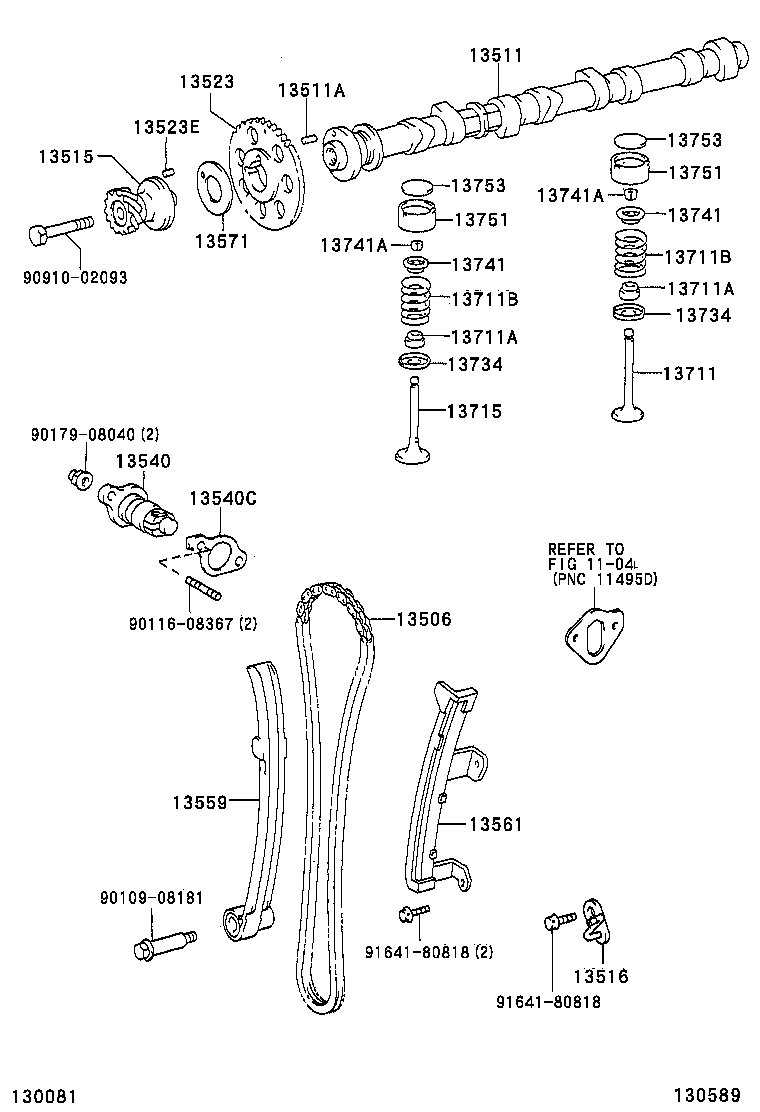 90913-02052 SEAL OR RING, O(FOR VALVE STEM OIL) product image