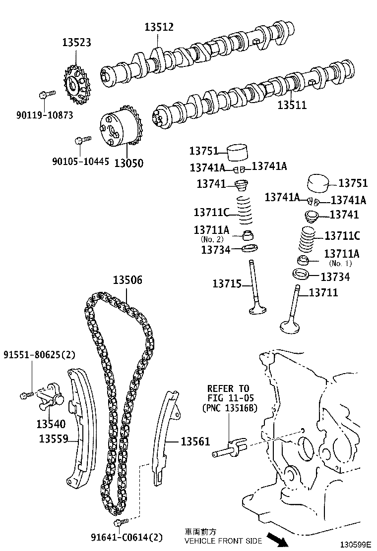 Toyota 13711-21010 VALVE, INTAKE