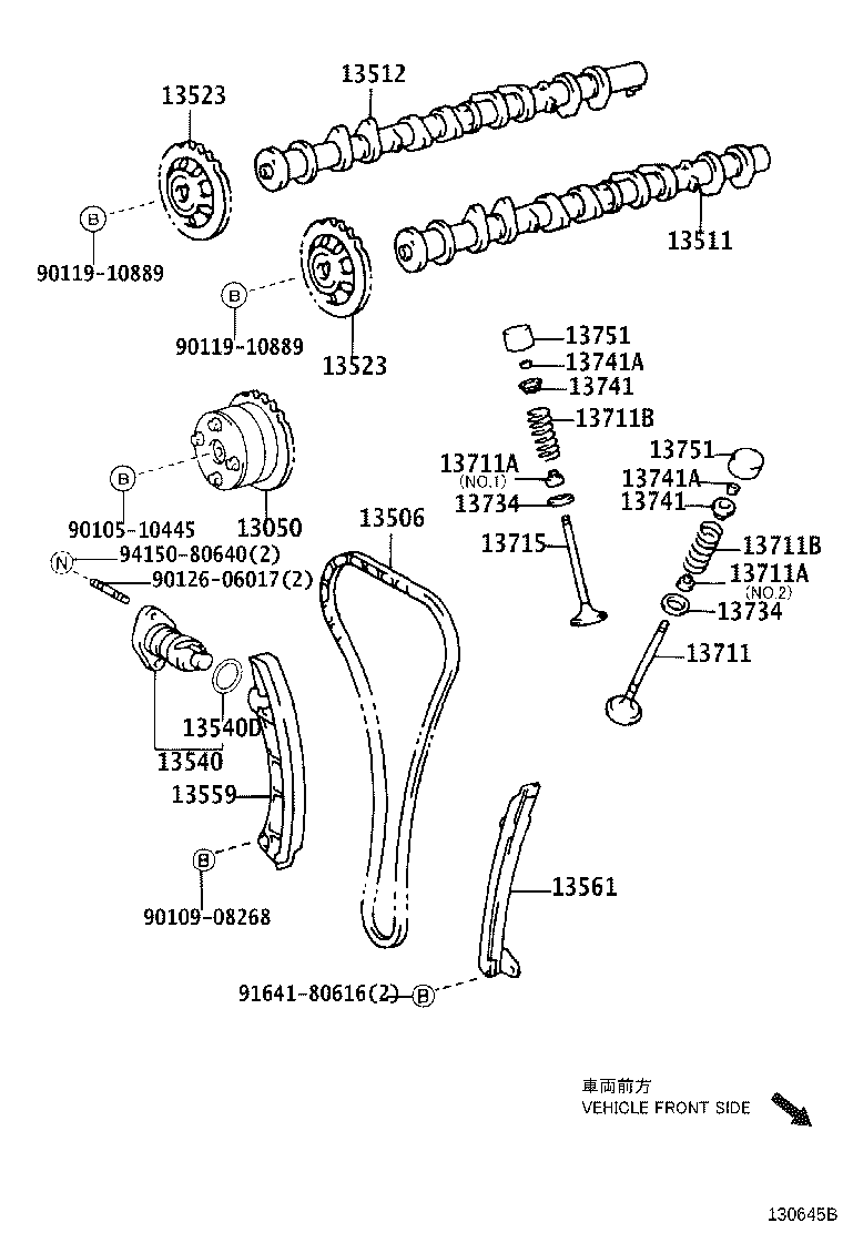 13715-0D030 VALVE, EXHAUST product image