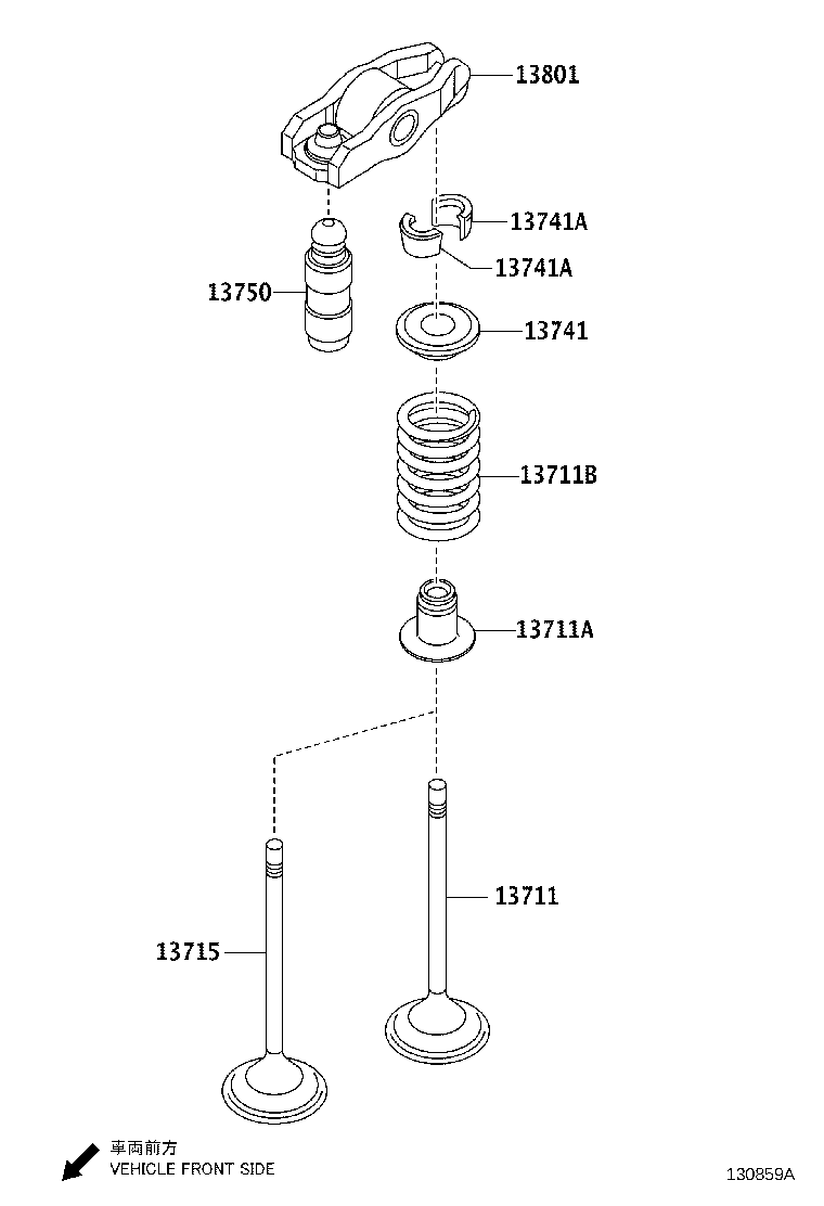 13552-0Q010 GASKET(FOR CHAIN TENSIONER) product image