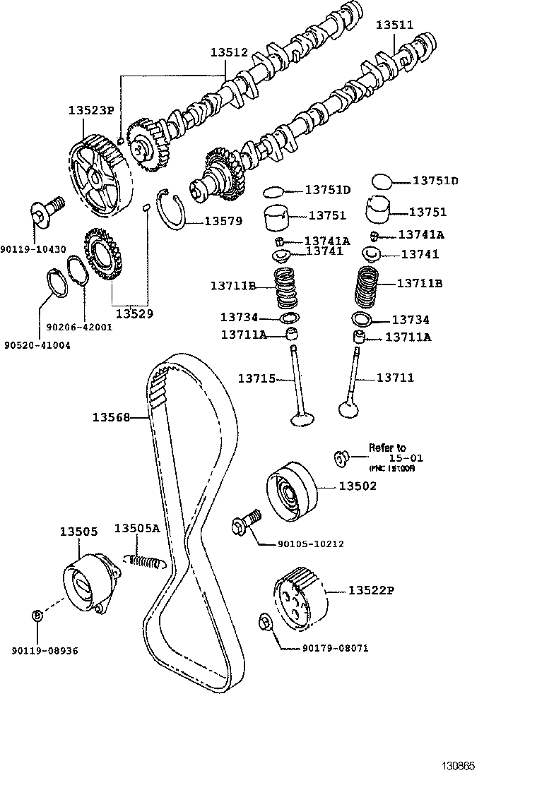 13501-88342 CAMSHAFT product image
