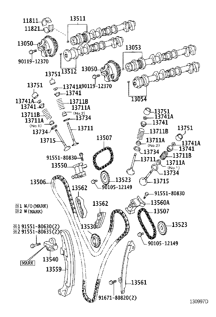 Toyota 13711-0F010 VALVE, INTAKE
