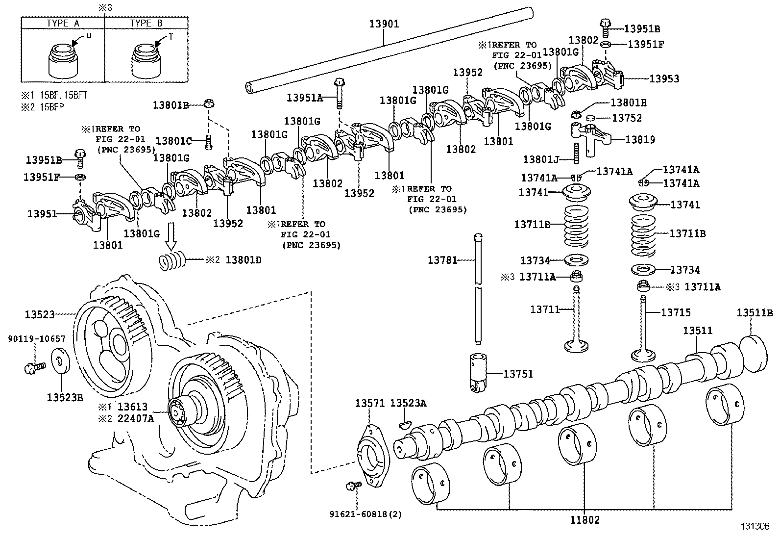 11801-89101 BEARING SET, CAMSHAFT product image