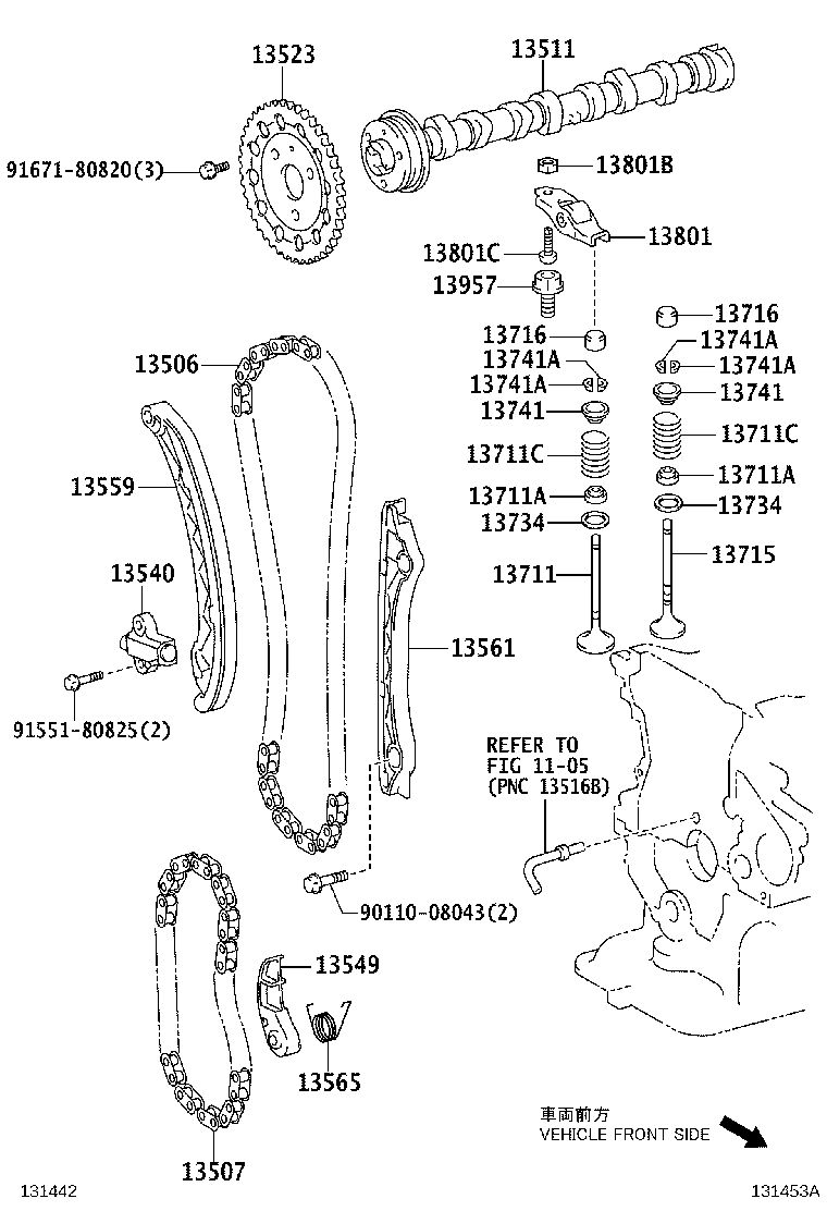 13501-26010 CAMSHAFT product image