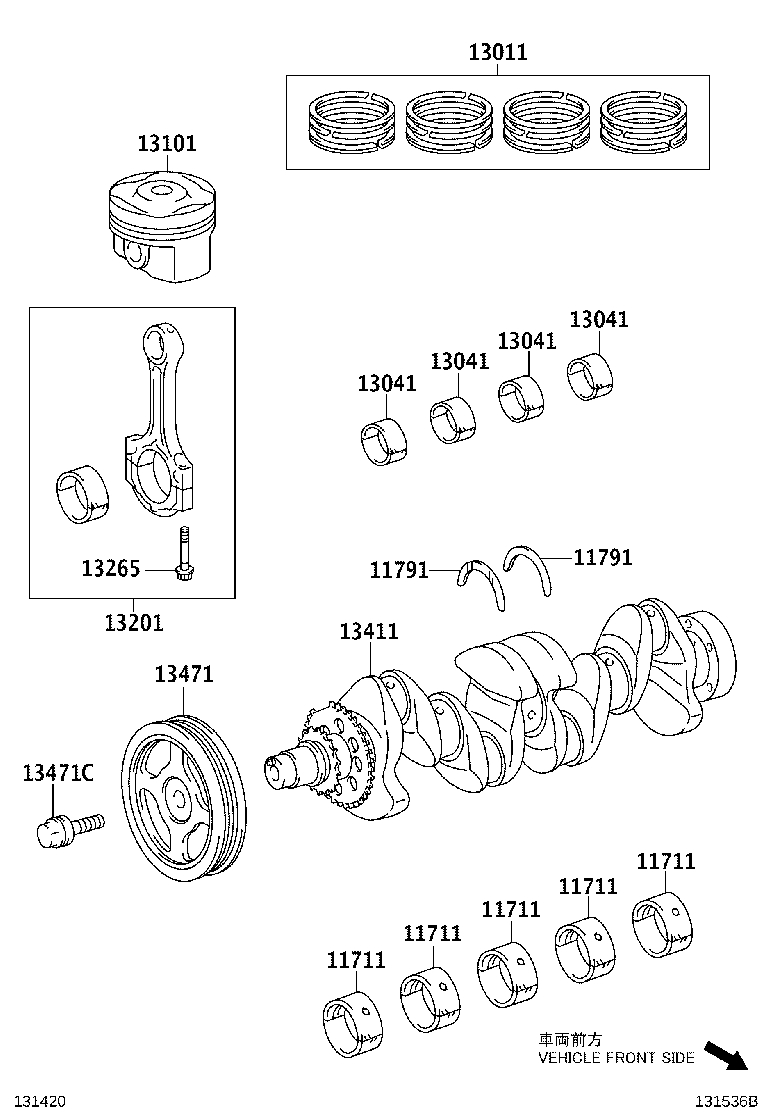 32117-12040 SPACER, FLYWHEEL PLATE product image