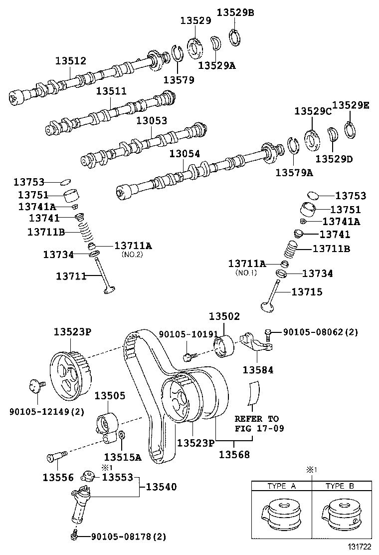 13501-20030 CAMSHAFT product image
