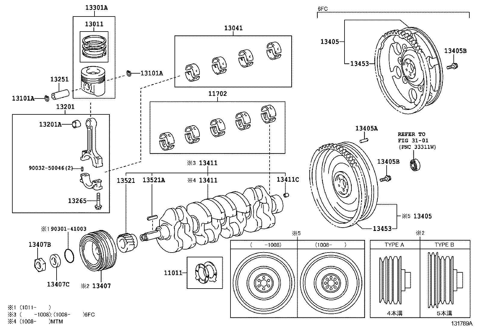 13405-58060 FLYWHEEL SUB-ASSY product image