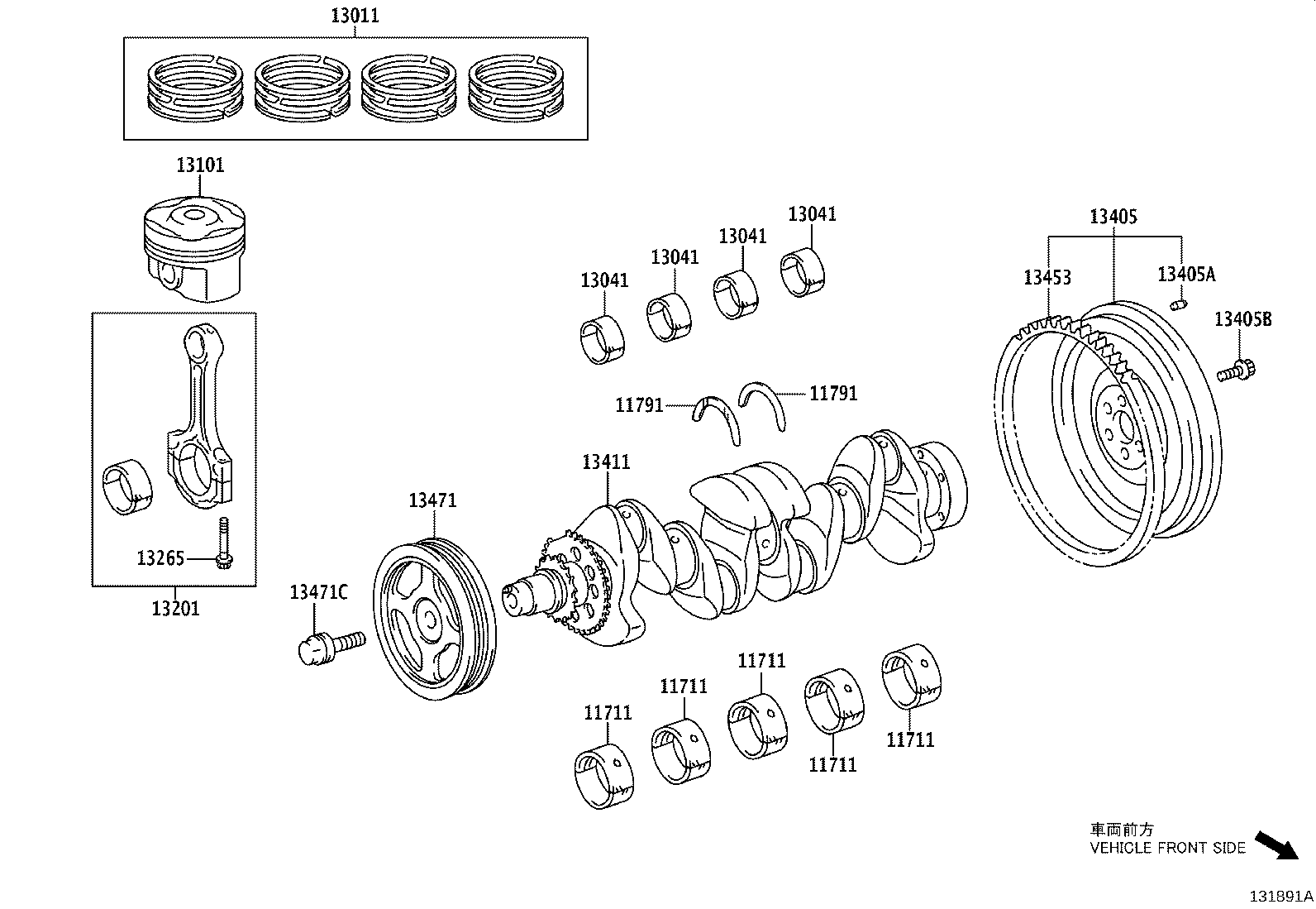32117-12040 SPACER, FLYWHEEL PLATE product image
