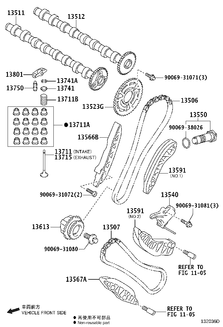 13715-WA010 VALVE, EXHAUST product image