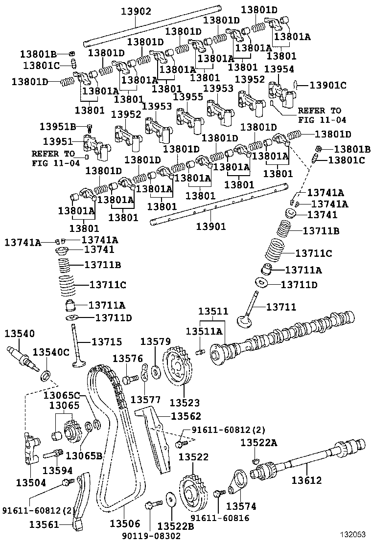 13501-70040 CAMSHAFT product image