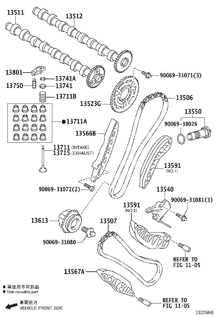 13715-WA020 VALVE, EXHAUST product image