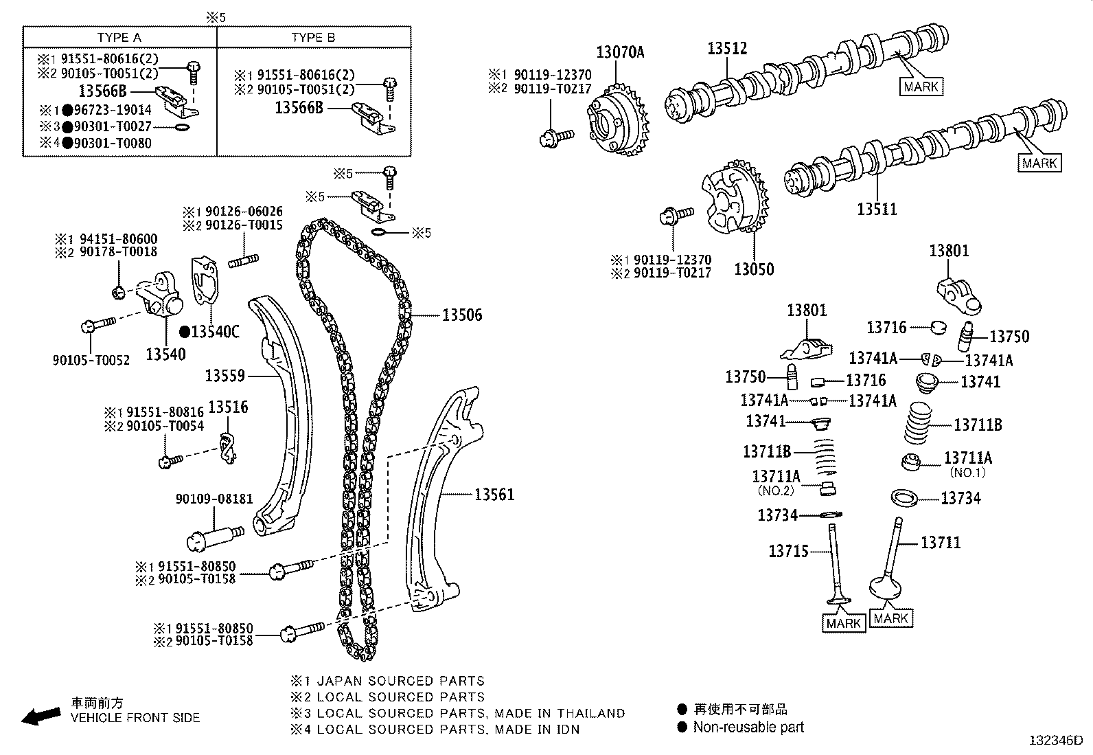 13516-0C020 JET, OIL product image