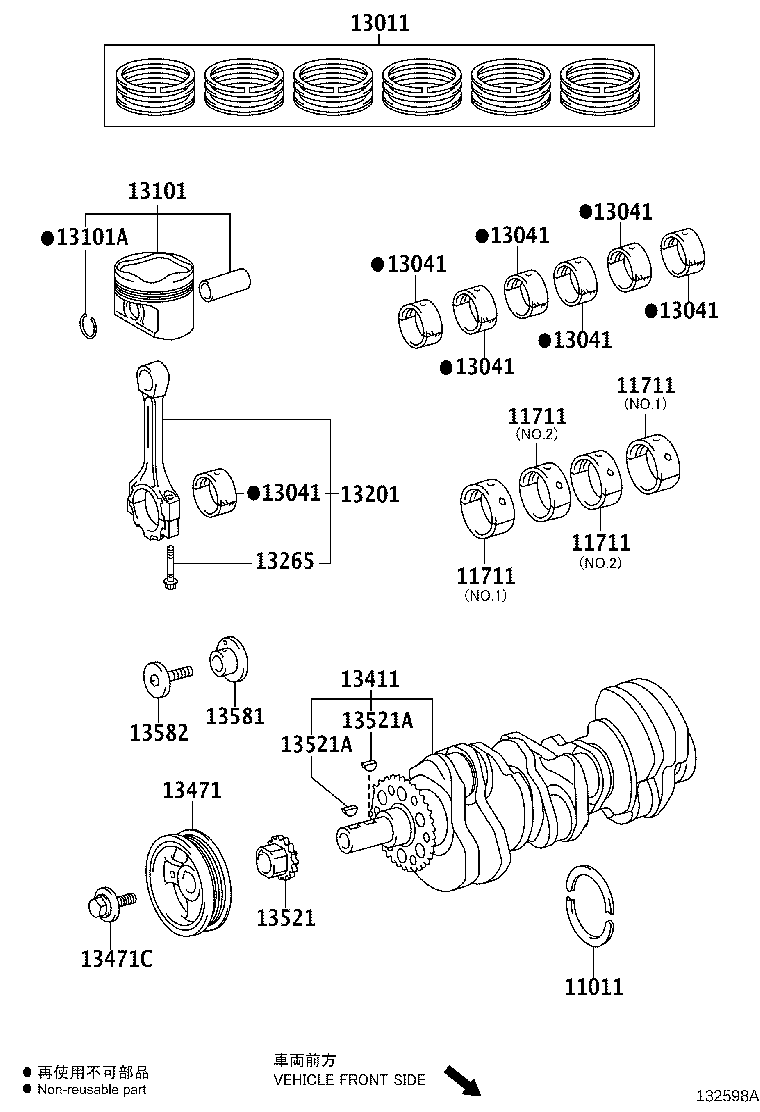Thumbnail 2 for 13211-36030-A0