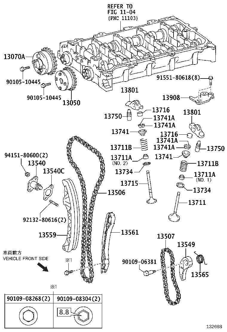 13501-26010 CAMSHAFT product image