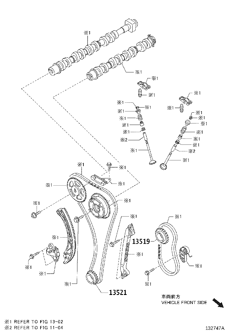 Toyota 13205-WB001 BEARING, CONNECTING ROD